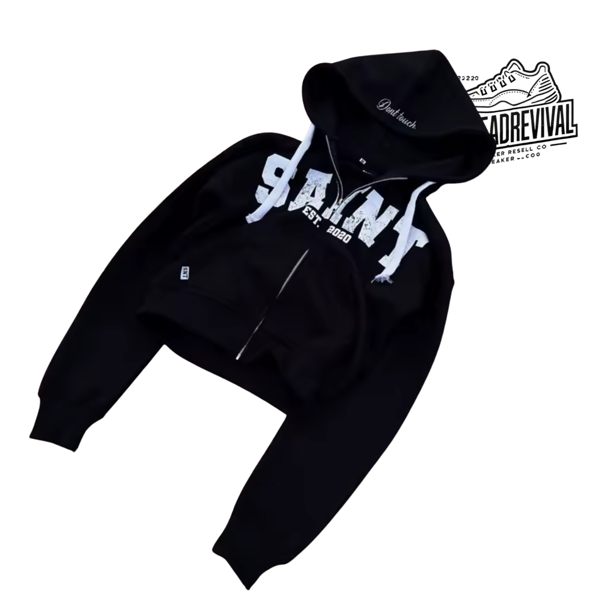 Saint Hoodie And Stacked Sweats