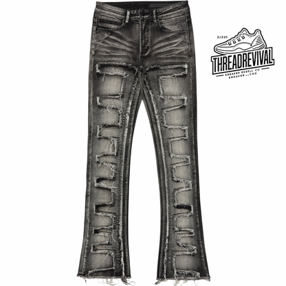 Fitted Stacked Jeans